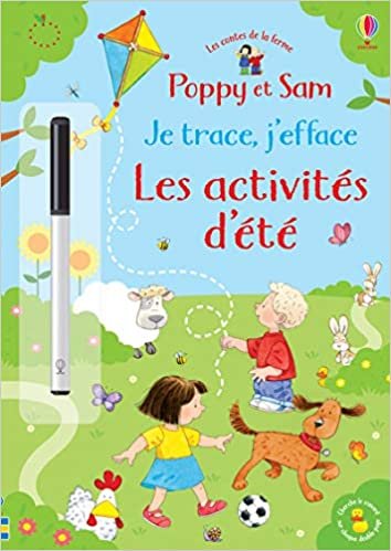 Poppy et Sam - Je trace, j'efface - Les activités d'été - Les contes de la ferme indir