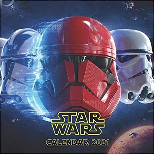 ダウンロード  Star Wars Calendar 2021: Mini wall calendar with 16 Months, January 2021 to April 2022 本
