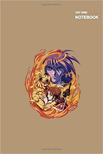Rurouni Kenshin Wandering Samurai mini notebook for girls: (6 x 9 inches) Large, 110 Pages, Dotted Pages. indir