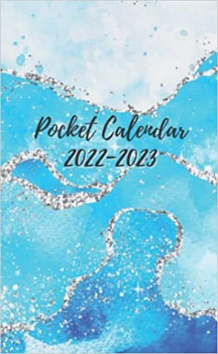 Astra Wade Pocket Calendar 2022-2023: for Purse |2 Year Pocket Planner| 24 Month Calendar Agenda Schedule Organizer | January 2022- December 2023 | Watercolor Sparkles تكوين تحميل مجانا Astra Wade تكوين