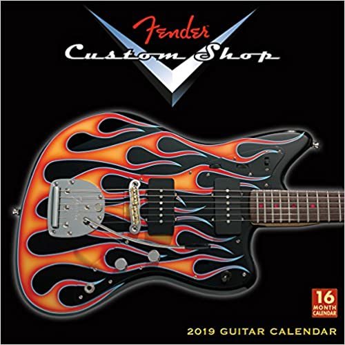 Fender Custom Shop Guitar 2019 Calendar (Square)