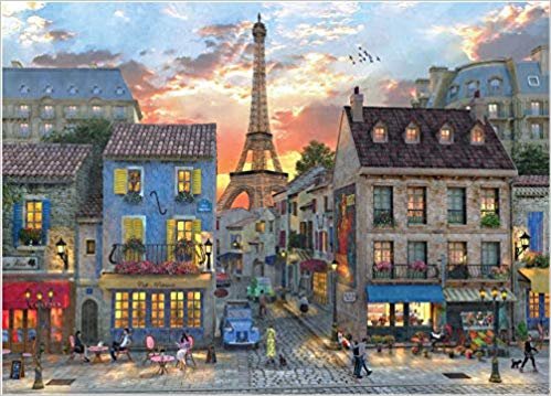 اقرأ Evening in Paris 1,000 Piece Jigsaw Puzzle الكتاب الاليكتروني 