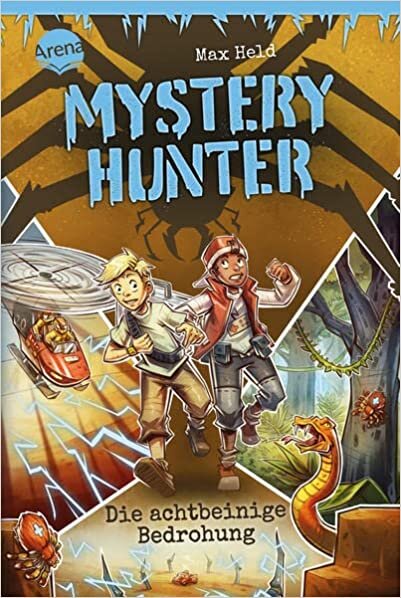 تحميل Mystery Hunter (2). Die achtbeinige Bedrohung: Action, paranormales Abenteuer, Detektivgeschichte ab 8