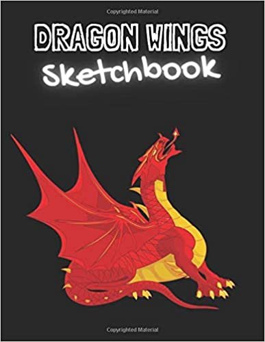 ダウンロード  dragon wings sketchbook: dragon drawing book, 120 Blank Pages For Doodling, Sketching And Drawing, Notebook, Gifts For Kids and adults. 本