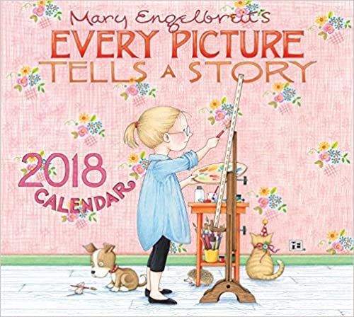 ダウンロード  Mary Engelbreit 2018 Deluxe Wall Calendar: Every Picture Tells A Story 本