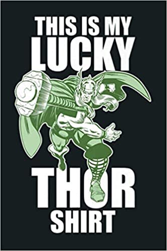 indir Marvel St Patty S This Is My Lucky Thor Premium: Notebook Planner -6x9 inch Daily Planner Journal, To Do List Notebook, Daily Organizer, 114 Pages