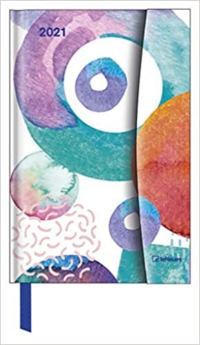 indir Watercolours 2021 - Diary - Buchkalender - Taschenkalender - 10x15: Magneto Diary
