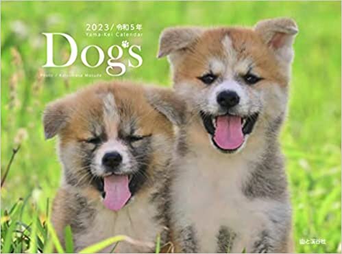 ダウンロード  カレンダー2023 Dogs (月めくり/壁掛け) (ヤマケイカレンダー2023) 本