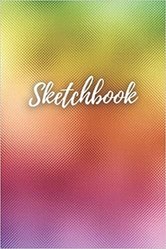 indir Rainbow Foil Sketchbook: &quot;6X9&quot; 100 Blank Page Beautiful Unisex Rainbow Foil Glossy Cover Sketchbook/Rainbow Sketchbook For Kids And Adults