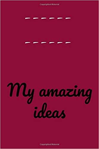 تحميل my amazing ideas notebook