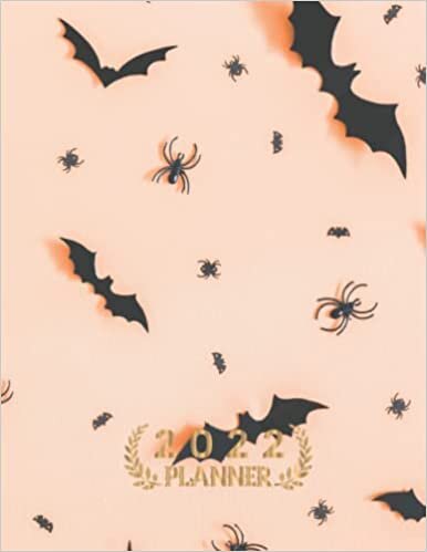 Phogogo Ocean Halloween Cover 2022 Planner: Monthly Calendar Planner with 300 pages of Cornell Notes, Agenda Schedule Logbook is perfect for Working Day, Work from Home, Homeschool, Organizing Life. تكوين تحميل مجانا Phogogo Ocean تكوين