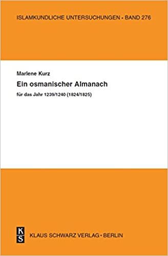 تحميل Ein Osmanischer Almanach Für Das Jahr 1239/1240 (1824/1825)