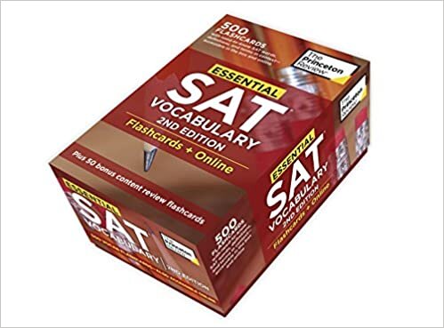 Essential SAT Vocabulary, 2nd Edition: Flashcards + Online: 500 Essential Vocabulary Words to Help Boost Your SAT Score (College Test Preparation) indir