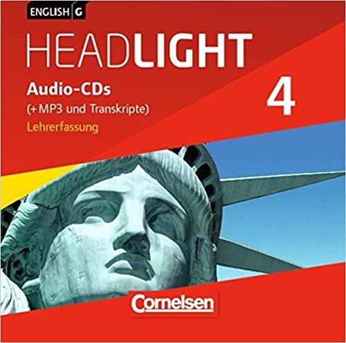 English G Headlight - Allgemeine Ausgabe: Band 4: 8. Schuljahr - Audio-CDs (Vollfassung): Audio-Dateien auch als MP3