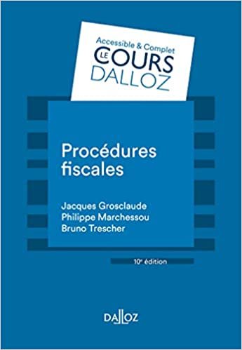 indir Procédures fiscales - 10e ed. (Cours)