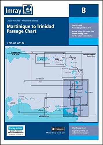 Imray Chart B : Martinique to Trinidad Passage Chart indir