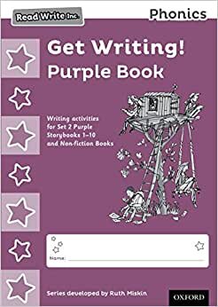 اقرأ Read Write Inc - Phonics Set 2 Purple Get Writing! Books Pack of 10 الكتاب الاليكتروني 