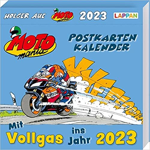 MOTOmania Postkartenkalender 2023: Wochenkalender mit Tages-Verbrauchsanzeige fuer Motorradfahrer und Biker ダウンロード