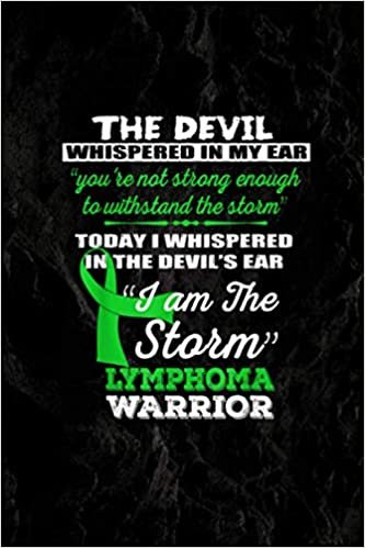 Self Care Acts Planner | I am the Storm Lymphoma Warrior