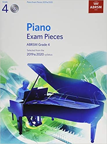 تحميل Piano Exam Pieces 2019 &amp; 2020, ABRSM Grade 4, with CD: Selected from the 2019 &amp; 2020 syllabus