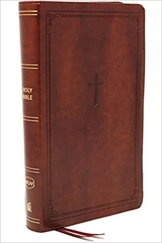 NKJV, End-of-Verse Reference Bible, Compact, Leathersoft, Brown, Red Letter, Comfort Print: Holy Bible, New King James Version indir