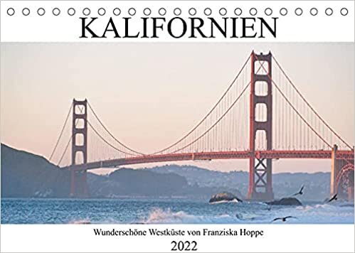 Kalifornien - wunderschoene Westkueste (Tischkalender 2022 DIN A5 quer): Wunderschoene Landschaften in Kalifornien, Geburtstagskalender (Geburtstagskalender, 14 Seiten )