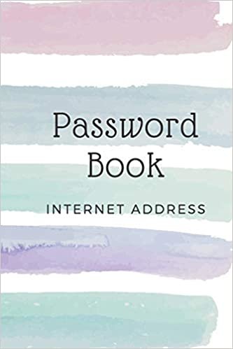 تحميل Password Book Internet Address: keep private information to website address, username, password, notes and phone book size 6&quot;x9&quot; make you easy to find.