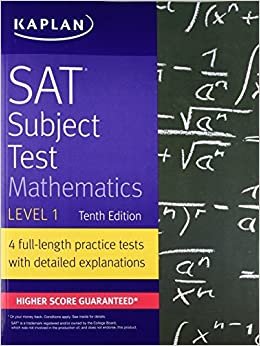 Kaplan SAT Subject Test Mathematics Level ‎1‎, Tenth Edition تكوين تحميل مجانا Kaplan تكوين