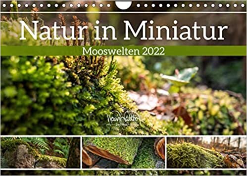 ダウンロード  Natur in Miniatur - Mooswelten (Wandkalender 2022 DIN A4 quer): Naturnah und lebensgruen: Moose im Wald (Geburtstagskalender, 14 Seiten ) 本