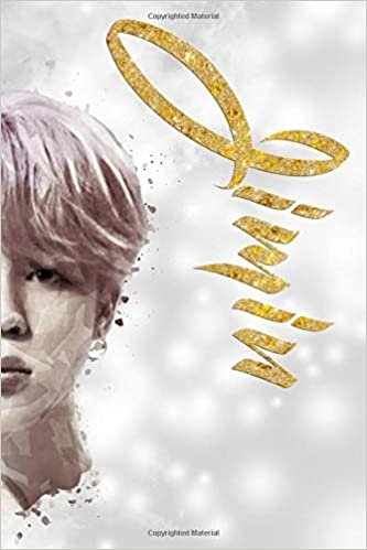 indir Jimin: BTS Member Pop Art Face 100 Page 6 x 9&quot; Blank Lined Notebook Kpop Merch Journal Book for Army Fandom