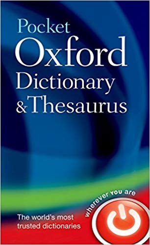 جيب أكسفورد قاموس و thesaurus