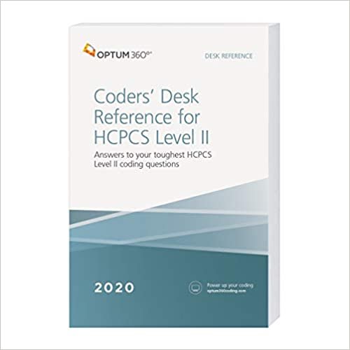Coders' Desk Refereence for HCPCS Level II 2020