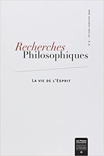 indir Recherches philosophiques n°5 - Automne 2017 (ART.REV.PHILO.)
