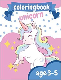 تحميل Unicorn Coloring Book: Cute Unicorns for Coloring for Kids: For Kids Ages 3-5