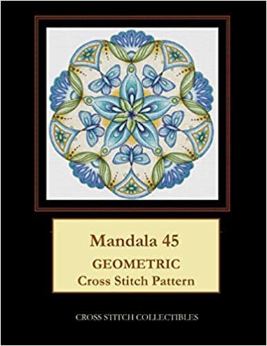 Mandala 45: Geometric Cross Stitch Pattern