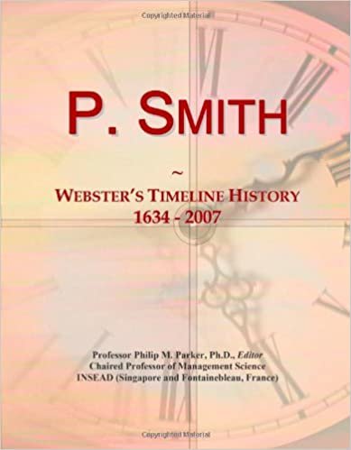 indir P. Smith: Webster&#39;s Timeline History, 1634 - 2007