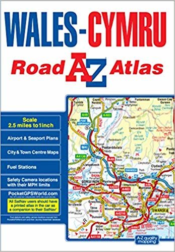 Wales Regional Road Atlas (A-Z Regional Road Atlas) indir