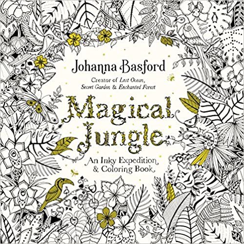 ダウンロード  Magical Jungle: An Inky Expedition and Coloring Book for Adults 本