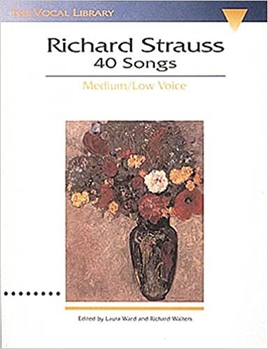 Richard Strauss40 Songs: Medium/Low Voice (Vocal Library) ダウンロード