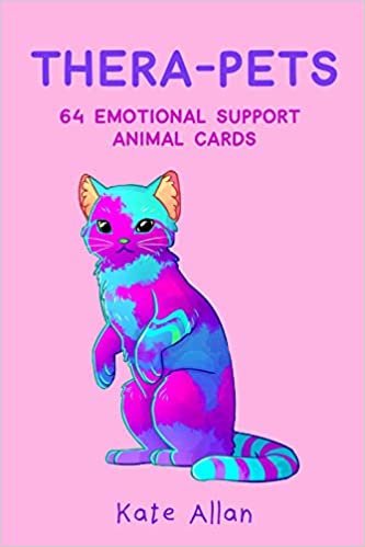 Thera-pets: 64 Emotional Support Animal Cards (Self-Esteem, Affirmations, Help with Anxiety, Worry and Stress)