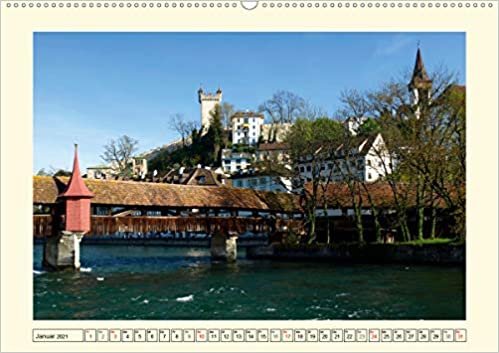ダウンロード  Erleben Sie LUZERN (CH - Version) (Premium, hochwertiger DIN A2 Wandkalender 2021, Kunstdruck in Hochglanz): Historisches & idyllische Landschaft (Monatskalender, 14 Seiten ) 本