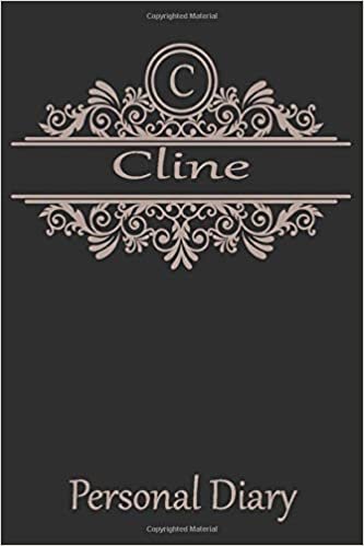 indir C Cline Personal Diary: Cute Initial Monogram Letter Blank Lined Paper Personalized Notebook For Writing &amp; Note Taking Composition Journal