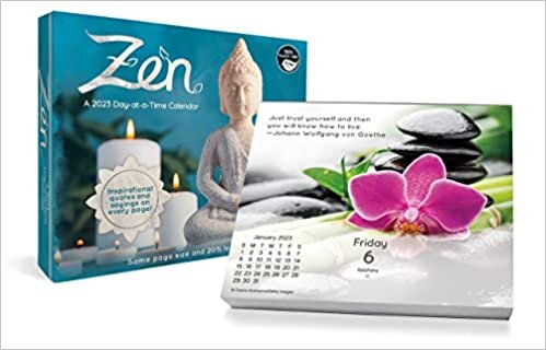 2023 Zen Day-at-a-Time Box Calendar