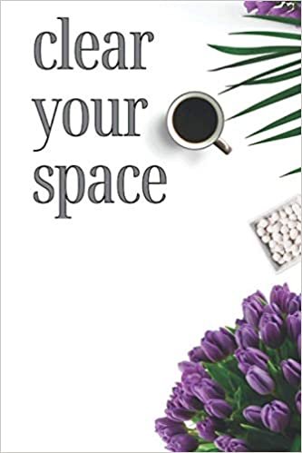 ダウンロード  Clear Your Space: White Mug and Purple Tulips Composition Notebook, Journal, Diary, Planner, Workbook not only for Students 本