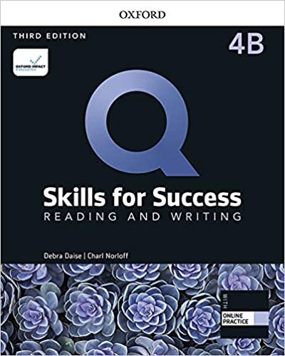 Q: Skills for Success: Level 4: Reading and Writing Split Student Book B with iQ Online Practice indir