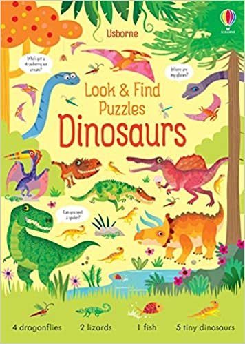 Look and Find Puzzles: Dinosaurs (Look and Find Puzzles: Dinosaurs Series: Look and Find Puzzles)