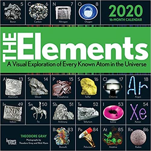 The Elements 2020 Calendar: A Visual Exploration of Every Known Atom in the Universe