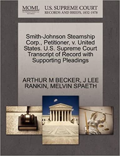 indir Smith-Johnson Steamship Corp., Petitioner, v. United States. U.S. Supreme Court Transcript of Record with Supporting Pleadings