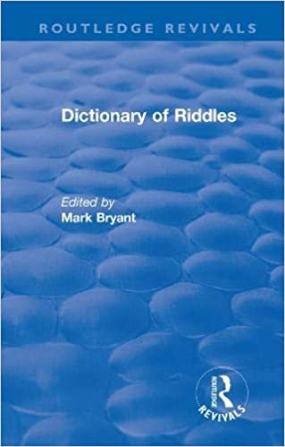 indir Dictionary of Riddles (Routledge Revivals)