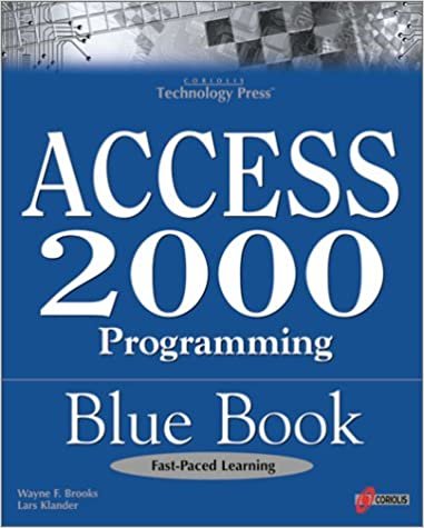 Access 2000 Programming Blue Book